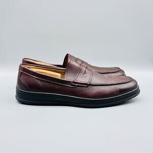 Cole Haan Shoes Mens 13 Brown Leather Loafers Comfort Slip On Grandseries
